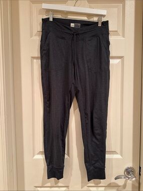 Lole Black Drawstring Jogger Pants